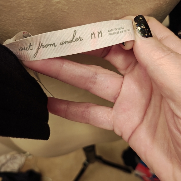 Out From Under Urban Outfitters Lovestruck Wet Look Corset Top. - Picture 8 of 8